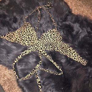 Leopard VS Bikini Top